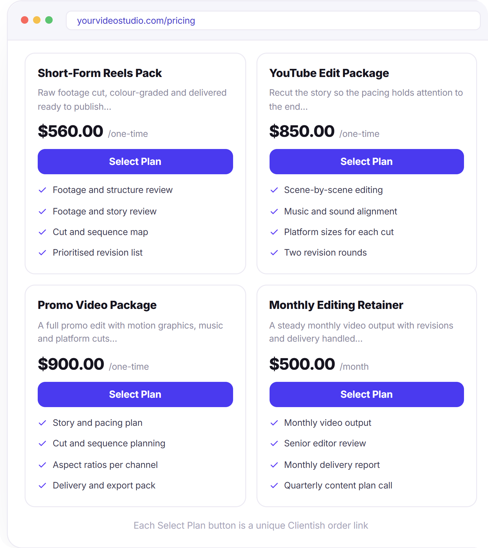 Sell Every Package Right From Your Own Site 5