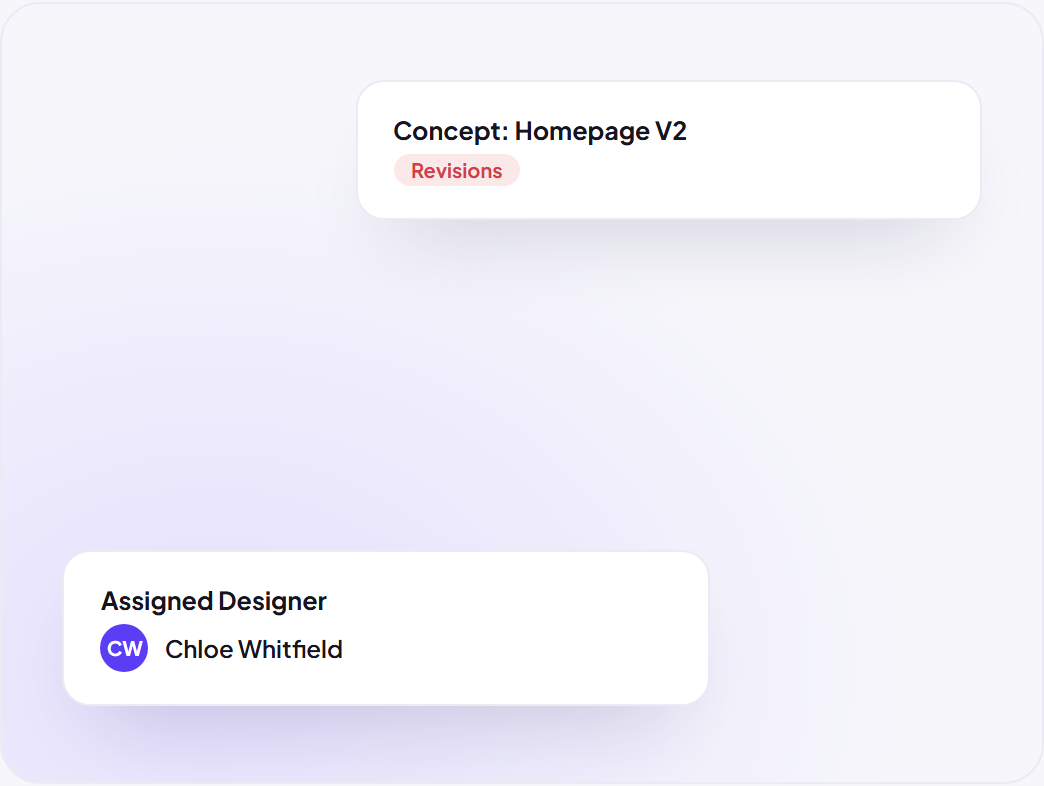 Track Every Concept From Draft to Client Approval