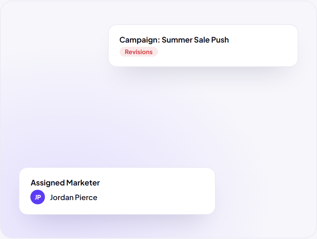 Track Every Campaign From Draft to Client Approval