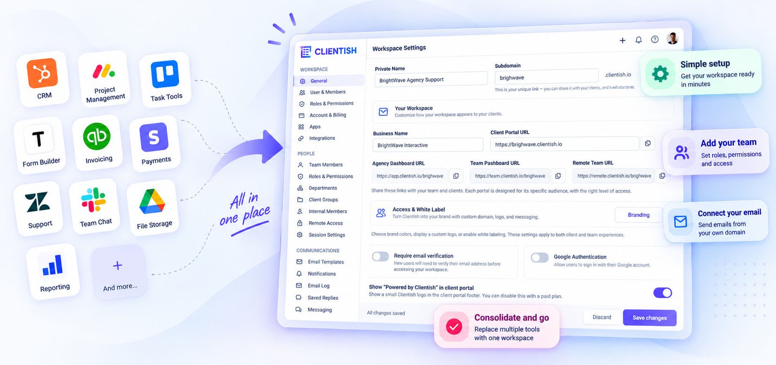 Getting Started With Consolidating on Clientish