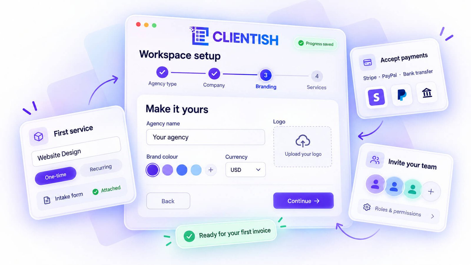 Getting Started with clientish - Whatever Your Business Type
