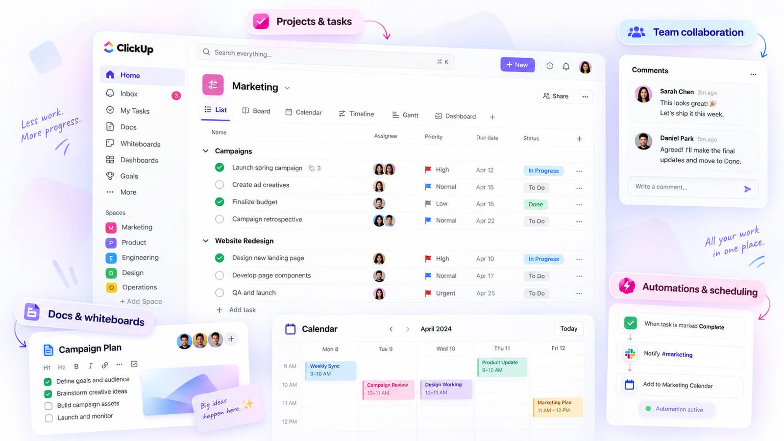 What ClickUp Is Built For