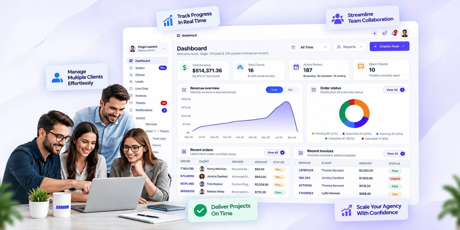 Why Agencies Turn to Clientish - all in one solution